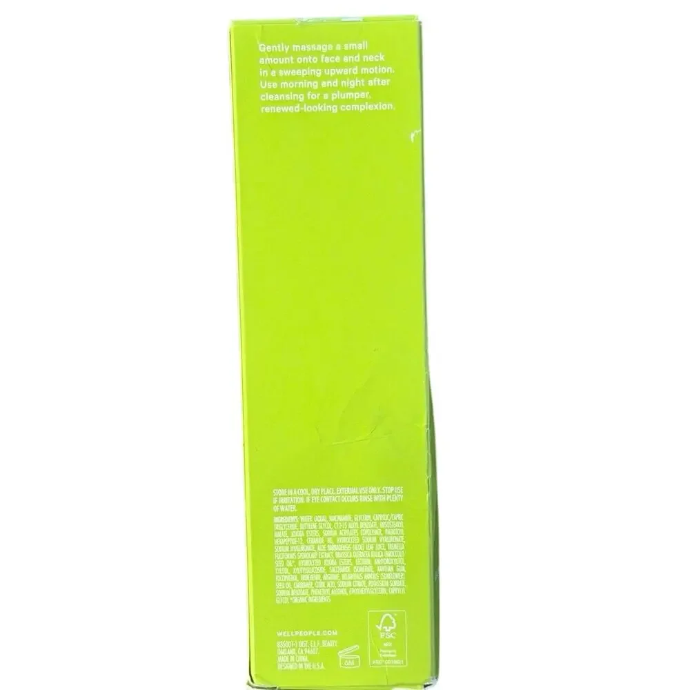 W3LL PEOPLE Fresh Dew Snow Mushroom Gel Cream Moisturizer 1.76 oz New